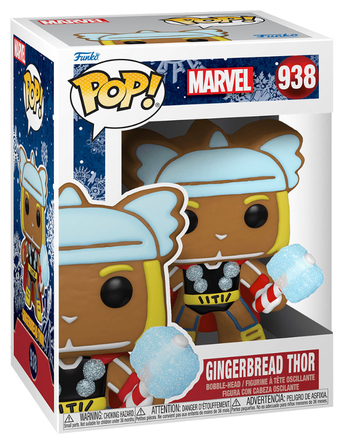 FUNKO POP! MARVEL GINGERBREAD THOR #938