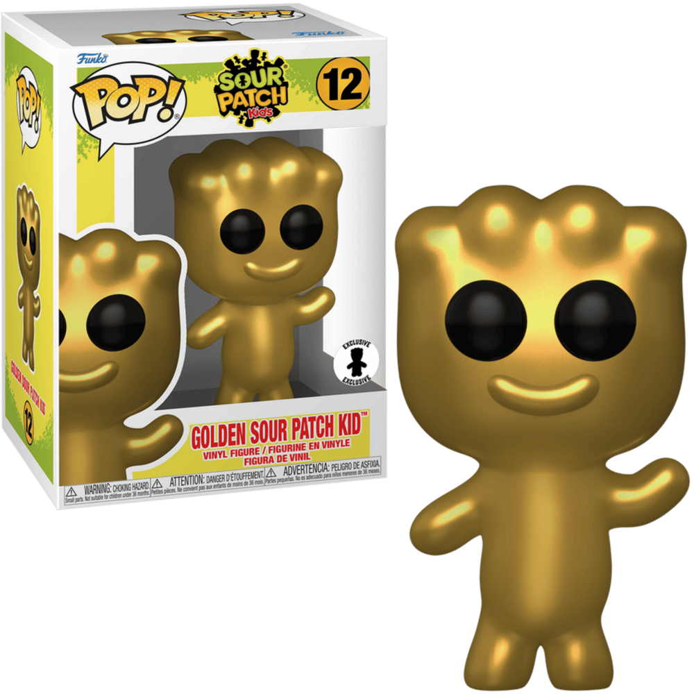 FUNKO POP! CANDY GOLDEN SOUR PATCH KID #12 (LE 1,872) (IT'SUGAR EXCLUSIVE STICKER)