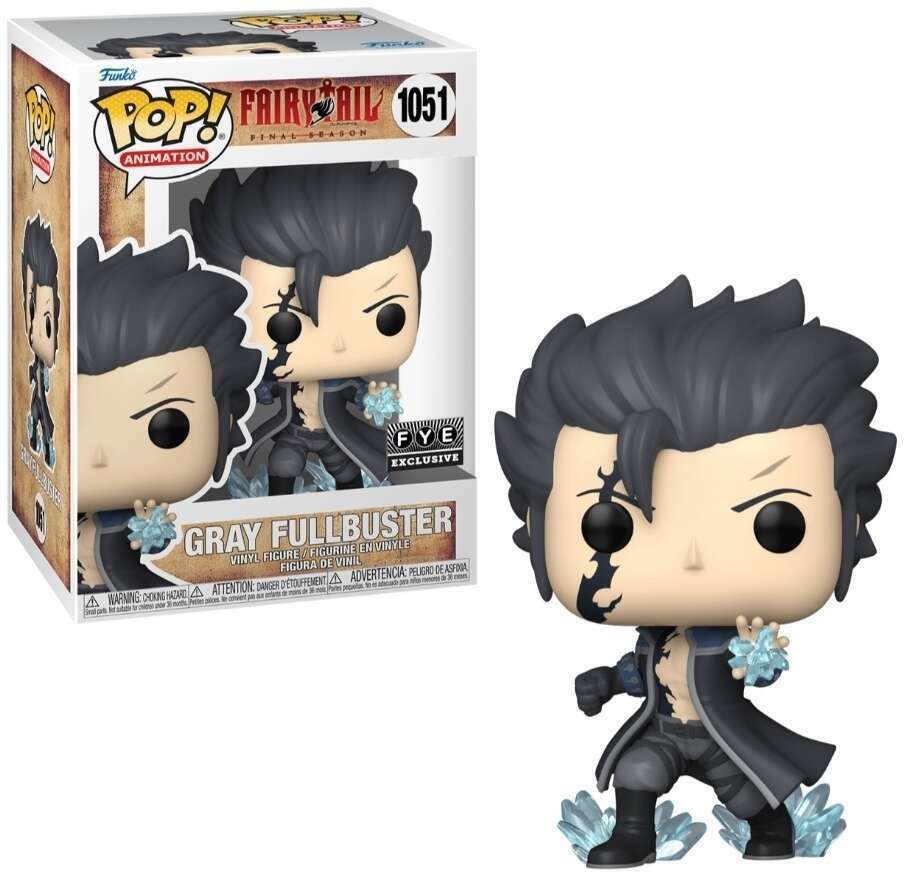 GRAY FULLBUSTER #1051 (F.Y.E. EXCLUSIVE STICKER) (FAIRYTAIL FINAL SEASON) FUNKO POP