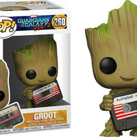 FUNKO POP! MARVEL GUARDIANS OF THE GALAXY VOL 2: GROOT #260 (MARVEL COLLECTOR CORPS EXCLUSIVE STICKER)