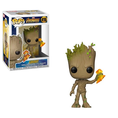 FUNKO POP! MARVEL AVENGERS INFINITY WAR: GROOT W/ STORMBREAKER #416