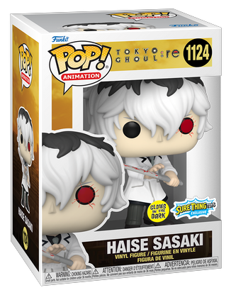 Haise Sasaki Funko Pop 1124 outlet Orange Red Glow in the dark