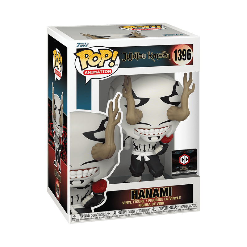 FUNKO POP! ANIMATION JUJUTSU KAISEN: HANAMI #1396 (PRE-RELEASE STICKER) (CHALICE COLLECTIBLES EXCLUSIVE STICKER)