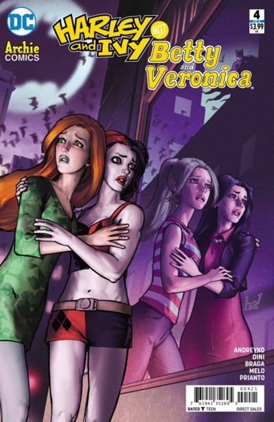 DC COMICS HARLEY & IVY MEET BETTY & VERONICA ISSUE #4 (GENE HA VARIANT COVER) (MINI-SERIES) (MAR 2018)