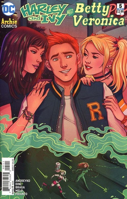 DC COMICS HARLEY & IVY MEET BETTY & VERONICA ISSUE #5 (MINI-SERIES) (APR 2018)