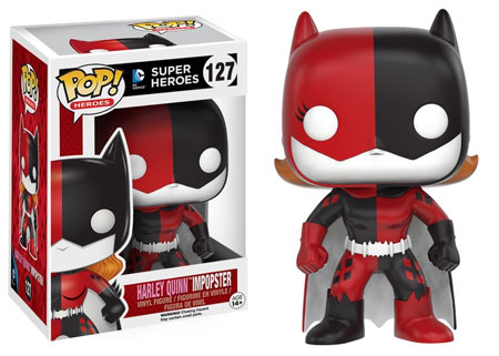 FUNKO POP! DC HEROES HARLEY QUINN IMPOPSTER AS BATGIRL #127