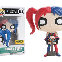 FUNKO POP! DC HEROES HARLEY QUINN (NEW 52 - SUICIDE SQUAD) #121 (HOT TOPIC EXCLUSIVE STICKER)