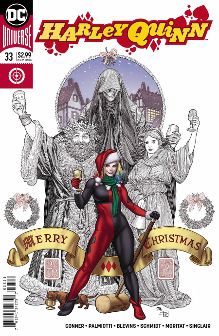 DC COMICS HARLEY QUINN VOL 3 ISSUE #33 (FRANK CHO VARIANT COVER) (FEB 2018)