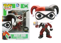 
              FUNKO POP! DC HEROES HARLEY QUINN #34 (METALLIC) (CONQUEST COMICS EXCLUSIVE STICKER)
            