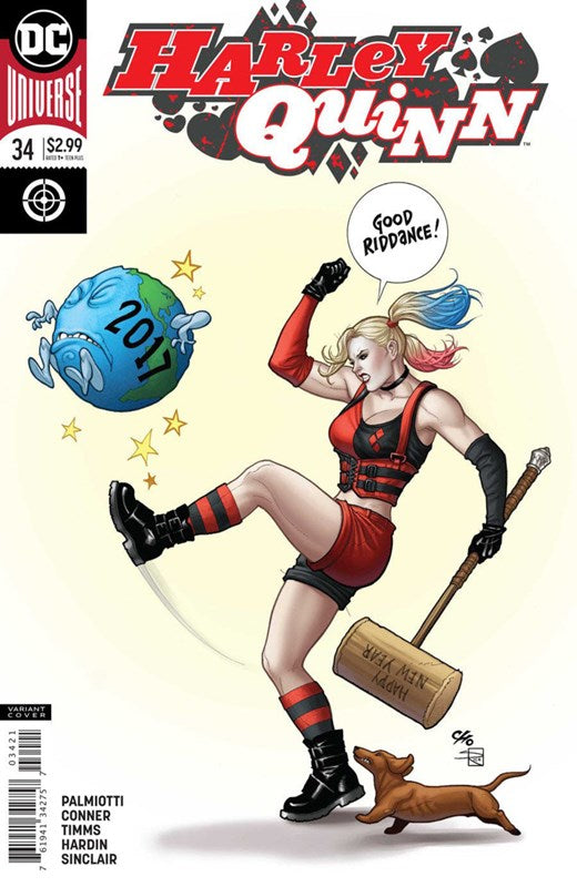 DC COMICS HARLEY QUINN VOL 3 ISSUE #34 (FRANK CHO VARIANT COVER) (MAR 2018)