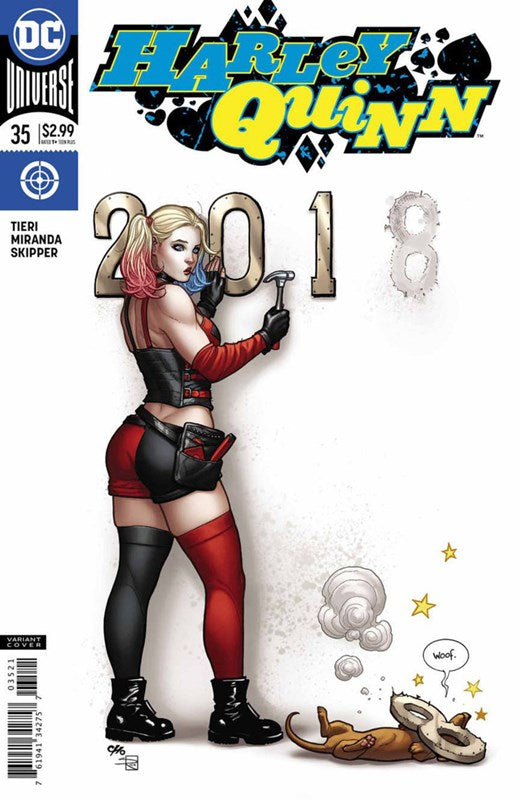 DC COMICS HARLEY QUINN VOL 3 ISSUE #35 (FRANK CHO VARIANT COVER) (MAR 2018)