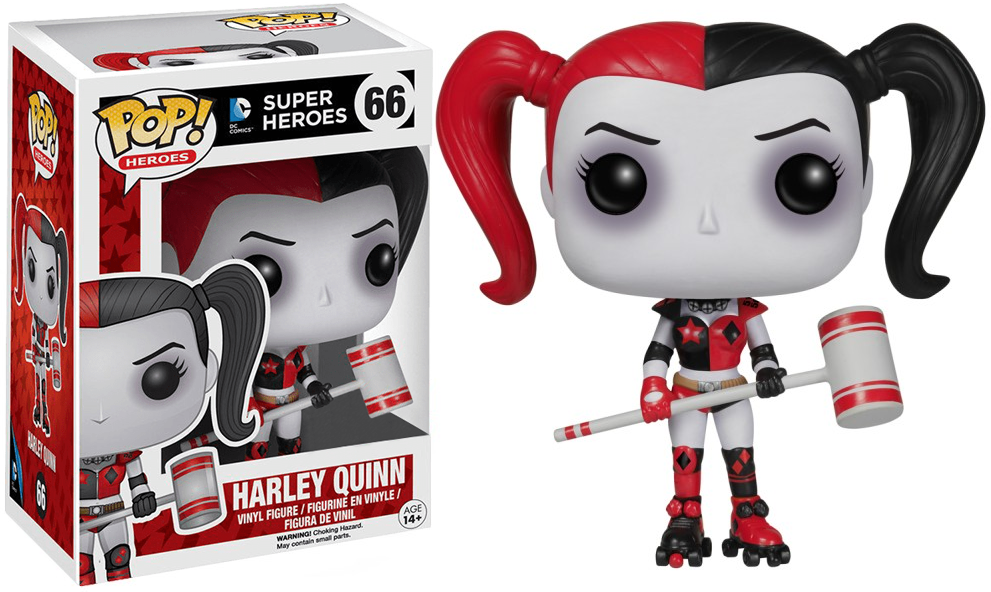 FUNKO POP! DC HEROES ROLLER DERBY HARLEY QUINN (NEW 52) #66