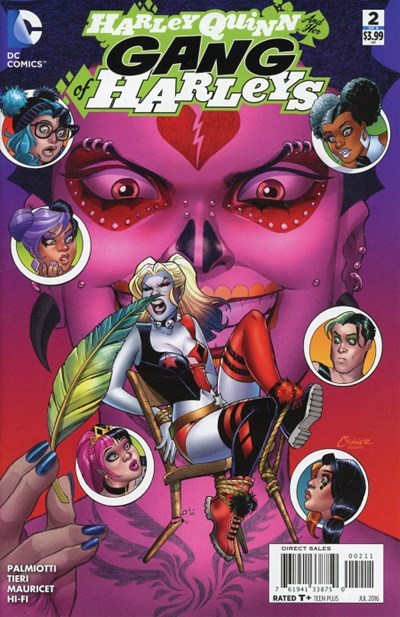 DC COMICS HARLEY QUINN & HER GANG OF HARLEYS ISSUE #2 (MINI-SERIES) (JULY 2016)