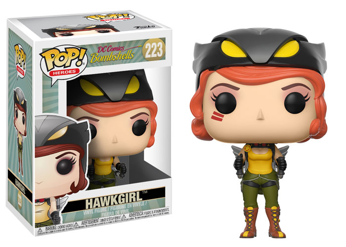 FUNKO POP! DC HEROES BOMBSHELLS: HAWKGIRL #223