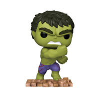 FUNKO POP! MARVEL HULK (THROWING PUNCH) #685 (FUNKO HQ EXCLUSIVE STICKER)