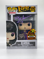 
              FUNKO POP! TELEVISION MISTRESS OF THE DARK: ELVIRA #375 (LE 2500) (DIAMOND/PURPLE DRESS) (AUTOGRAPHED/SIGNED BY CASSANDRA PETERSON) (JSA COA) (2019 SPOOKY EMPIRE EXCLUSIVE STICKER)
            