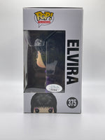 
              FUNKO POP! TELEVISION MISTRESS OF THE DARK: ELVIRA #375 (LE 2500) (DIAMOND/PURPLE DRESS) (AUTOGRAPHED/SIGNED BY CASSANDRA PETERSON) (JSA COA) (2019 SPOOKY EMPIRE EXCLUSIVE STICKER)
            