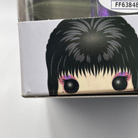 FUNKO POP! TELEVISION MISTRESS OF THE DARK: ELVIRA #375 (LE 2500) (DIAMOND/PURPLE DRESS) (AUTOGRAPHED/SIGNED BY CASSANDRA PETERSON) (JSA COA) (2019 SPOOKY EMPIRE EXCLUSIVE STICKER)