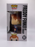 
              FUNKO POP! FREDDY FUNKO / CHILD'S PLAY 2: BLOODY FREDDY FUNKO AS CHUCKY #SE (LE 3000) (2019 BOX OF FUN EXCLUSIVE STICKER) (📌 CONDITION 8.5/9.0)
            