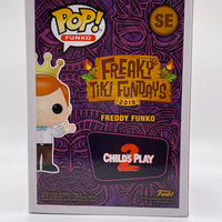 FUNKO POP! FREDDY FUNKO: FREDDY FUNKO AS CHUCKY #SE (BLOODY) (LE 3000) (2019 BOX OF FUN EXCLUSIVE STICKER)