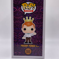 FUNKO POP! FREDDY FUNKO / CHILD'S PLAY 2: BLOODY FREDDY FUNKO AS CHUCKY #SE (LE 3000) (2019 BOX OF FUN EXCLUSIVE STICKER) (📌 CONDITION 8.5/9.0)