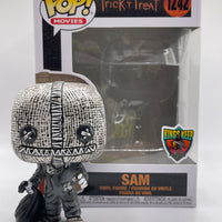 FUNKO POP CUSTOM! MOVIES TRICK R TREAT: SAM #1242 (SKETCH VARIANT) (LE 1) (THE KING'S KEEP EXCLUSIVE)