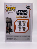 
              FUNKO POP! STAR WARS THE MANDALORIAN W/ PISTOL #330 (2019 FALL CONVENTION STICKER)
            