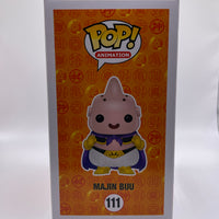 FUNKO POP! ANIMATION DRAGON BALL Z: MAJIN BUU #111 (CHOCOLATE) (CONVENTION EXCLUSIVE STICKER) (SIGNED BY JOSH MARTIN) (NO COA)