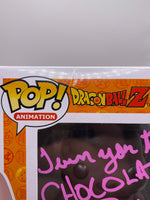 
              FUNKO POP! ANIMATION DRAGON BALL Z: MAJIN BUU #111 (CHOCOLATE) (CONVENTION EXCLUSIVE STICKER) (SIGNED BY JOSH MARTIN) (NO COA)
            