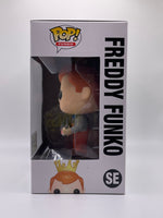 
              FUNKO POP! FREDDY FUNKO: FREDDY FUNKO HOLDING FISH #SE (BROWN PANTS) (LE 1,000) (2019 ECCC EXCLUSIVE STICKER)
            