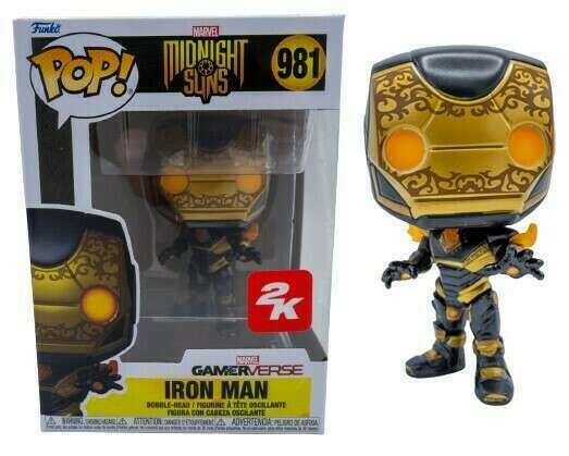 IRON MAN #981 (2K GAMES EXCLUSIVE STICKER) (MIDNIGHT SUNS) (GAMERVERSE) FUNKO POP