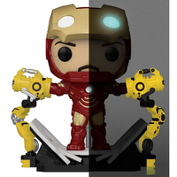 
              FUNKO POP! MARVEL IRON MAN 2: IRON MAN WITH GANTRY #905 (6 INCH) (GLOW) (PREVIEWS EXCLUSIVE STICKER)
            