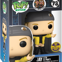 FUNKO POP! DIGITAL MOVIES JAY AND SILENT BOB: JAY WITH NO PANTS #73 (NFT LEGENDARY REDEEMABLE / LE 2100) (📌 CONDITION 9.5)