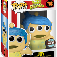 FUNKO POP! DISNEY TOY STORY / INSIDE OUT: ALIEN AS JOY (REMIX) #768 (SPECIALTY SERIES STICKER)