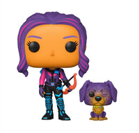 
              KATE BISHOP WITH LUCKY THE PIZZA DOG #1212 (BLACKLIGHT) (TARGET EXCLUSIVE STICKER) FUNKO POP
            