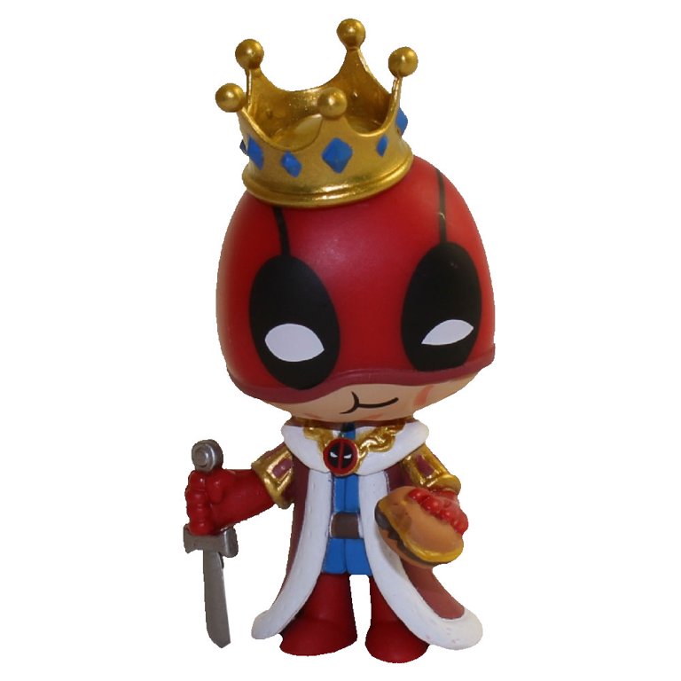 FUNKO MYSTERY MINI! MARVEL BURGER KING DEADPOOL (1/24) (BOBBLE-HEAD)