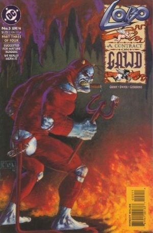 LOBO: A CONTRACT ON GAWD ISSUE #3 VOL #1 (JUNE 1994) COMIC BOOK