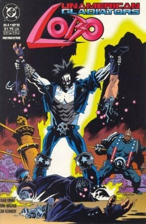 DC COMICS LOBO: UNAMERICAN GLADIATORS ISSUE #4 (MINI SERIES) (SEPT 1993)