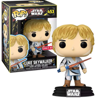 LUKE SKYWALKER #453 (TARGET EXCLUSIVE STICKER) (STAR WARS) FUNKO POP