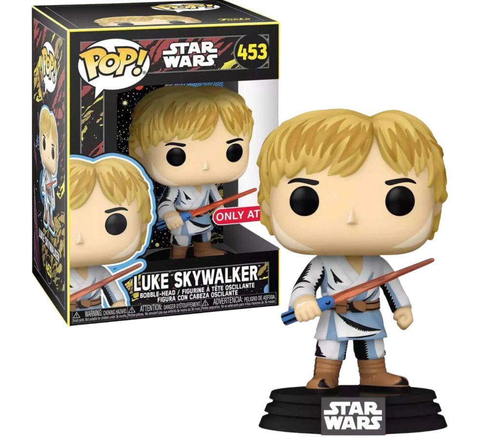 LUKE SKYWALKER #453 (TARGET EXCLUSIVE STICKER) (STAR WARS) FUNKO POP