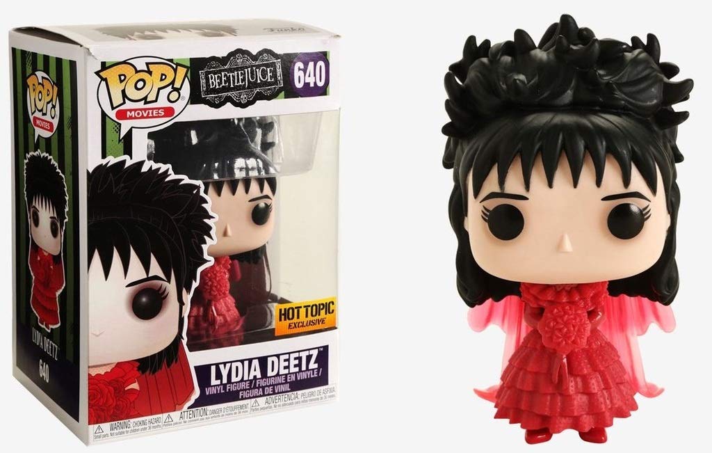 Funko Pop Lydia Deetz 640 Hot hotsell Topic Exclusive Beetlejuice Horror Movie.