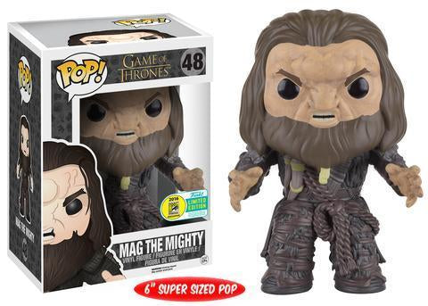 FUNKO POP! TELEVISION GAME OF THRONES: MAG THE MIGHTY #48 (6 INCH) (2016 SDCC EXCLUSIVE STICKER)