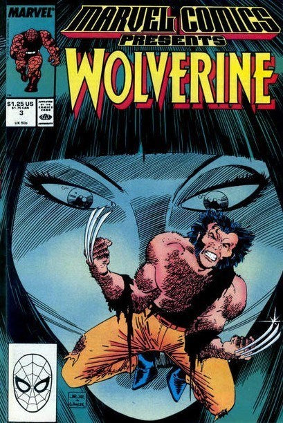 MARVEL COMICS MARVEL COMICS PRESENTS VOL. 1 ISSUE #3 (WOLVERINE) (DIRECT EDITION) (SEPT 1988) (📌 CONDITION 8.5/9.0)