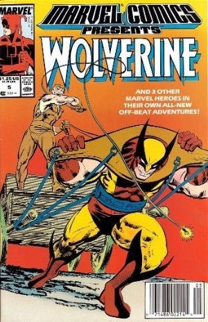 MARVEL COMICS MARVEL COMICS PRESENTS VOL. 1 ISSUE #5 (WOLVERINE) (NEWSSTAND EDITION) (OCT 1988) (📌 CONDITION 6.5/7.0)