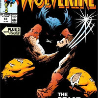 MARVEL COMICS MARVEL COMICS PRESENTS VOL. 1 ISSUE #63 (WOLVERINE) (DIRECT EDITION) (NOV 1990) (📌 CONDITION 8.0)