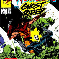 MARVEL COMICS MARVEL COMICS PRESENTS VOL. 1 ISSUE #67 (WOLVERINE & GHOST RIDER) (DIRECT EDITION) (JAN 1991) (📌 CONDITION 8.0)