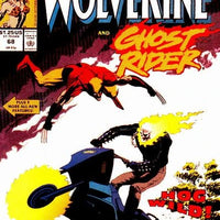 MARVEL COMICS MARVEL COMICS PRESENTS VOL. 1 ISSUE #68 (WOLVERINE & GHOST RIDER) (DIRECT EDITION) (JAN 1991) (📌 CONDITION 8.5/9.0)