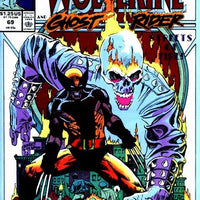 MARVEL COMICS MARVEL COMICS PRESENTS VOL. 1 ISSUE #69 (WOLVERINE & GHOST RIDER) (DIRECT EDITION) (FEB 1991) (📌 CONDITION 8.5/9.0)