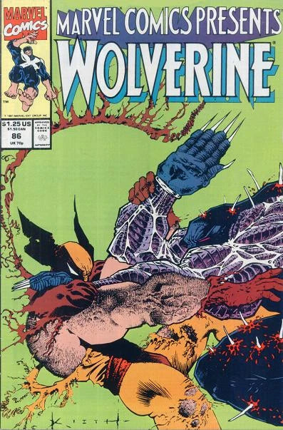 MARVEL COMICS MARVEL COMICS PRESENTS VOL. 1 ISSUE #86 (WOLVERINE) (DIRECT EDITION) (OCT 1991) (📌 CONDITION 6.5)