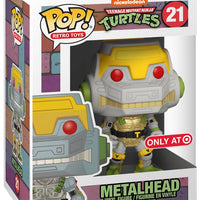 FUNKO POP! RETRO TOYS TEENAGE MUTANT NINJA TURTLES: METALHEAD #21 (TMNT) (TARGET EXCLUSIVE STICKER)